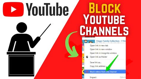 how to block YouTube channels on computer